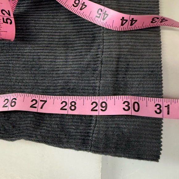 NEW Treasure & Bond Flare Pants Womens 8 Gray Corduroy Cords NWOT - Picture 9 of 9